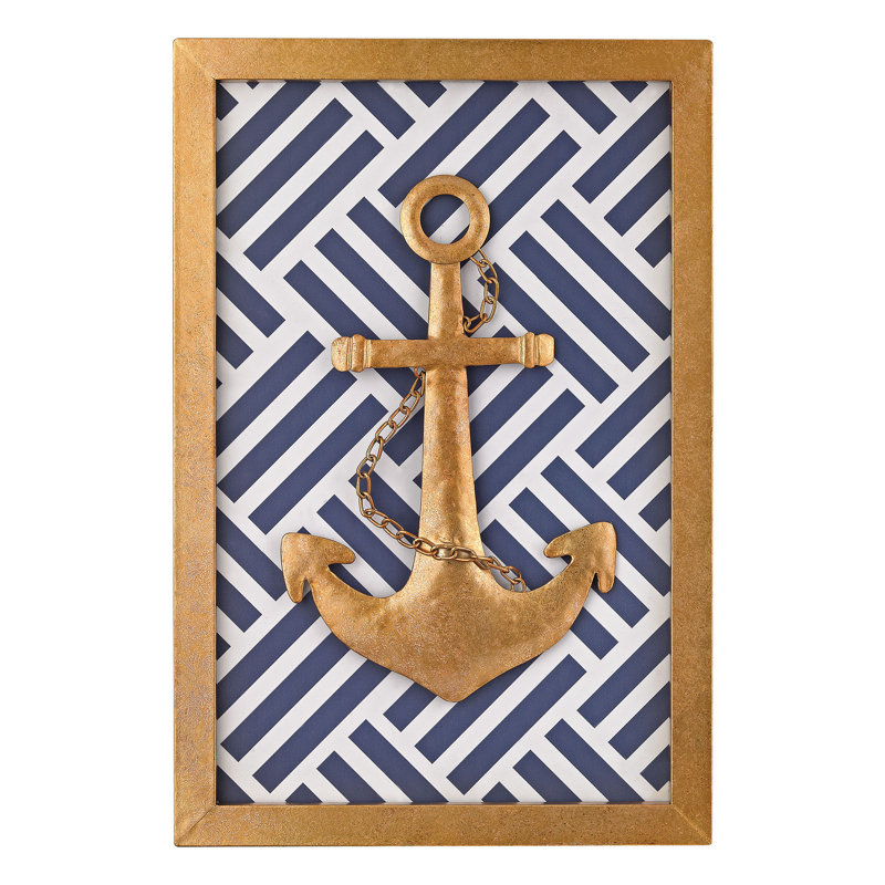 Beachcrest Home Nautical Vertical Metal Wall Décor & Reviews Wayfair